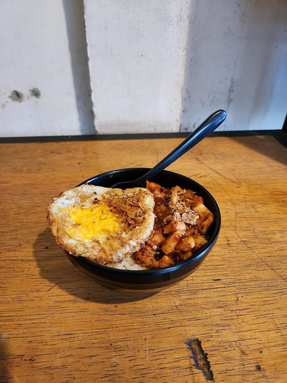 Rice Bowl Black Paper